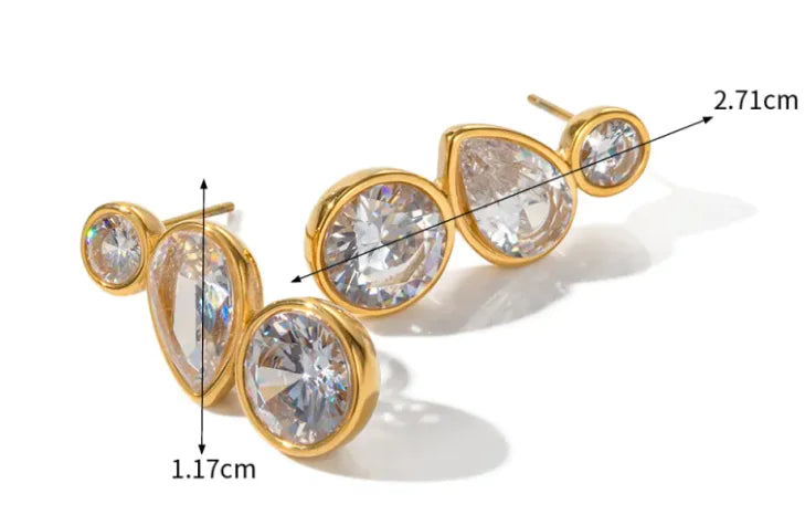 18K Gold Non-fading Anti Allergy Jewelry by LUZWA