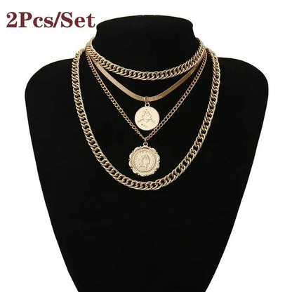 LUZWA Choker Necklace Jewelry