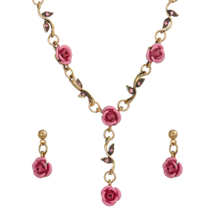 Timeless Rose Jewelry Set