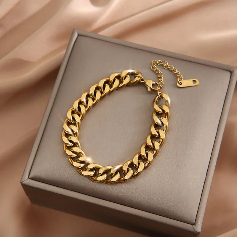 Gold Bangle Bracelet