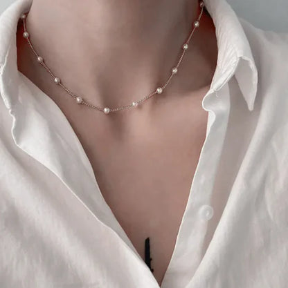 Simple Clavicle Necklace