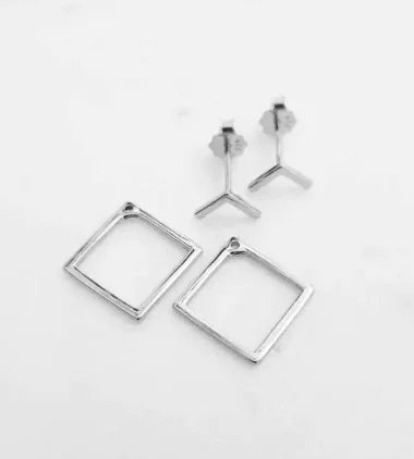 Simple Graceful Geometric Earings