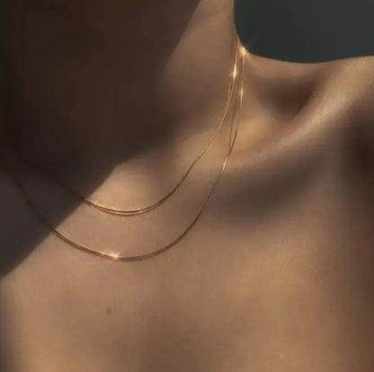 Round Snake Bone Chain