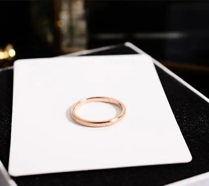 Rose Gold Rings